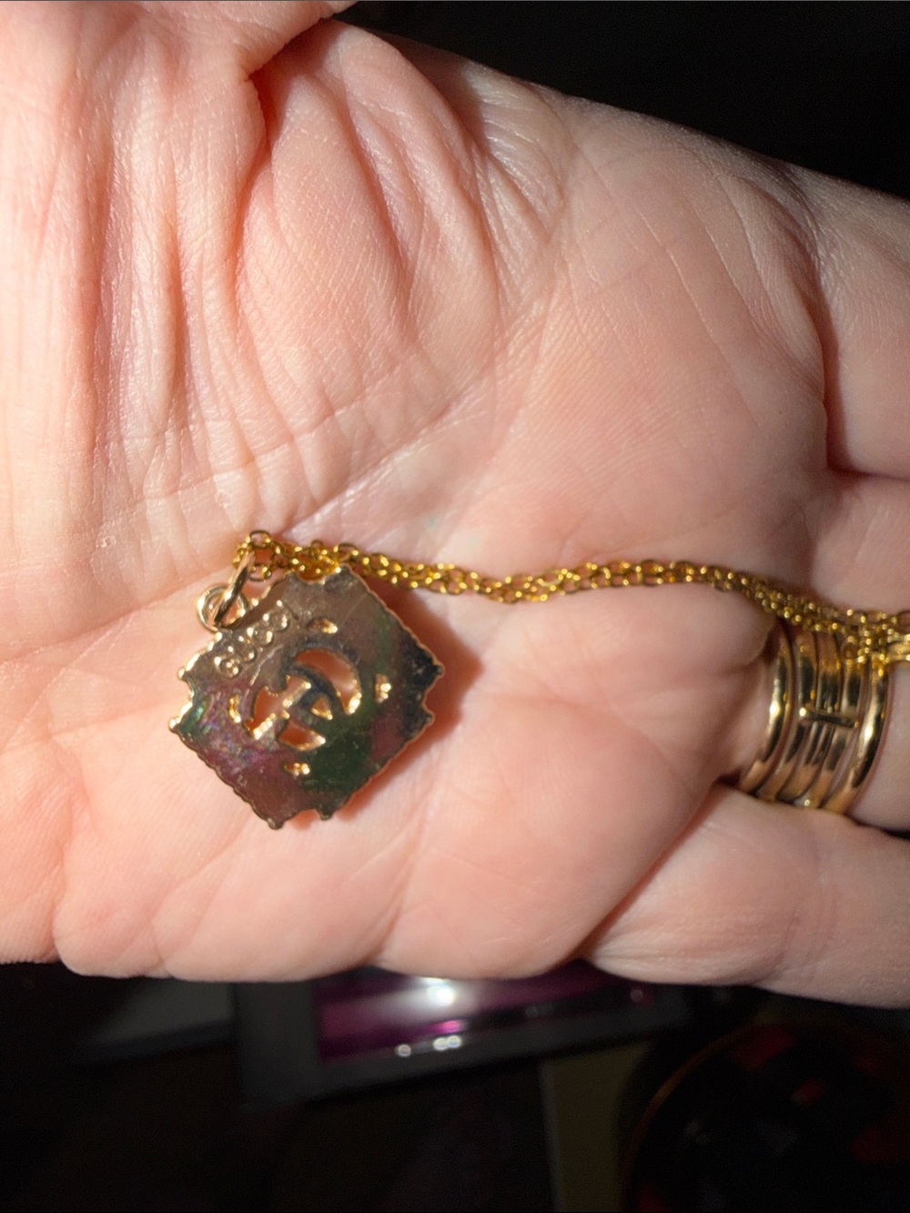 Authentic Gucci Bag Charm on Unbranded Chain - Picture 4 of 4